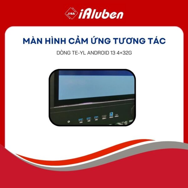 Các ổ cắm trên màn hình cảm ứng